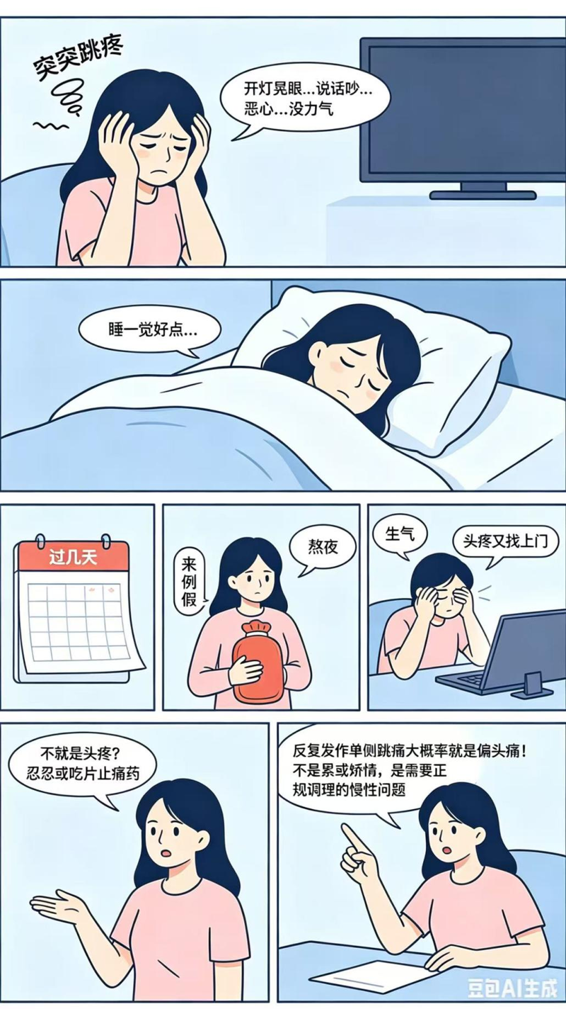 【健康科普】偏头痛别硬抗，一起来了解下中西医的应对思路