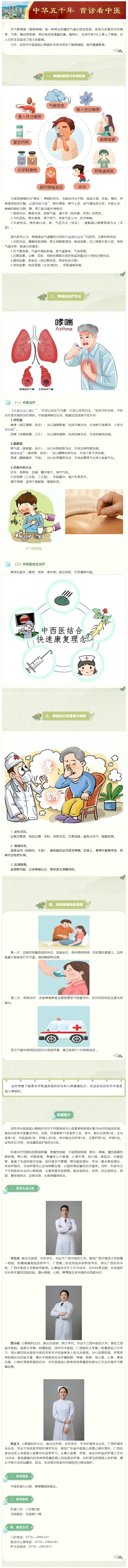 【健康科普】呼吸健康，从中西医结合管理哮喘开始！