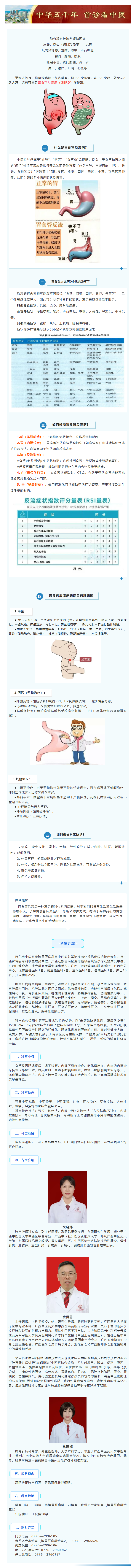 【健康科普】反酸烧心只是冰山一角？警惕胃食管反流病的“百变伪装”！