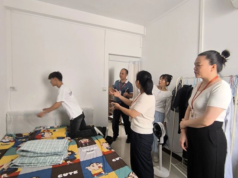 【医院动态】百色市中医医院开展实习生节前安全培训暨实践教学基地“安全生产月”系列活动