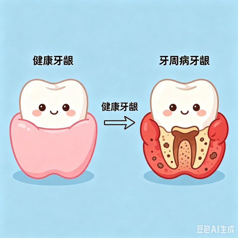 【健康科普】牙龈出血别忽视，牙周病正对您的健康虎视眈眈